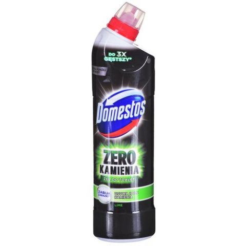 DOMESTOS Zero Kamienia Płyn do WC LIME 750ml