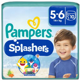 PAMPERS Pieluszki Splashers Rozmiar 5 10 szt 14-18kg