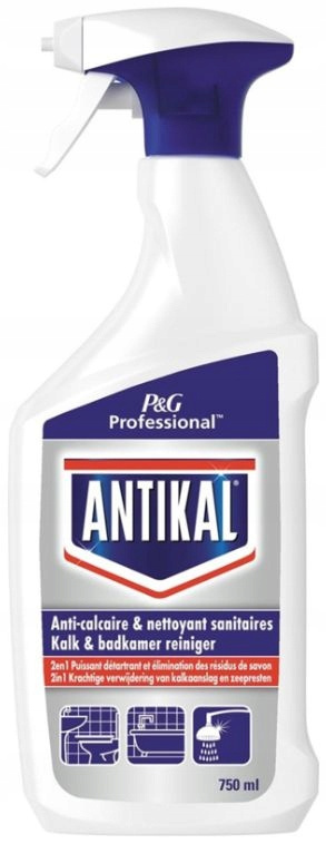 ANTIKAL Classic Odkamieniacz do łazienki spray 750ml ORYGINAŁ DE