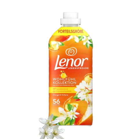 LENOR Płyn do płukania perfumowany Orange Verbena Niemiecki DE 1,4L