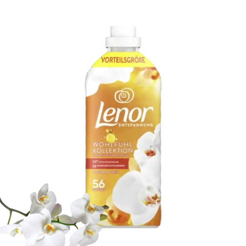 LENOR Płyn do płukania perfumowany Orchidea Vanilia Niemiecki DE 1,4L