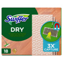 Swiffer Suche ściereczki do podłóg drewnianych z woskiem op. 18 szt DE