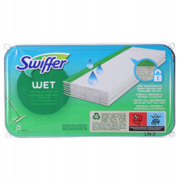 Swiffer WET mokre wkłady do mopa, zapas, ściereczki do podłóg Citrus Fresh op. 24 szt DE