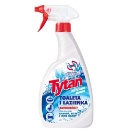 Tytan Spray Płyn do mycia WC Antybakteryjny działa do góry nogami 500g